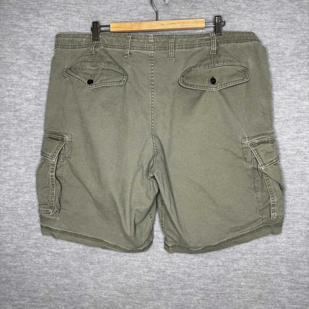 Gap Cargo‎ Shorts Mens Size 40 Utility Olive Army Green Solid Baggy 10